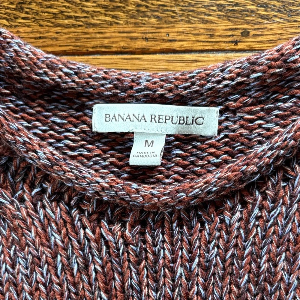 BANANA REPUBLIC ROLL NECK SWEATER - Picture 2 of 7